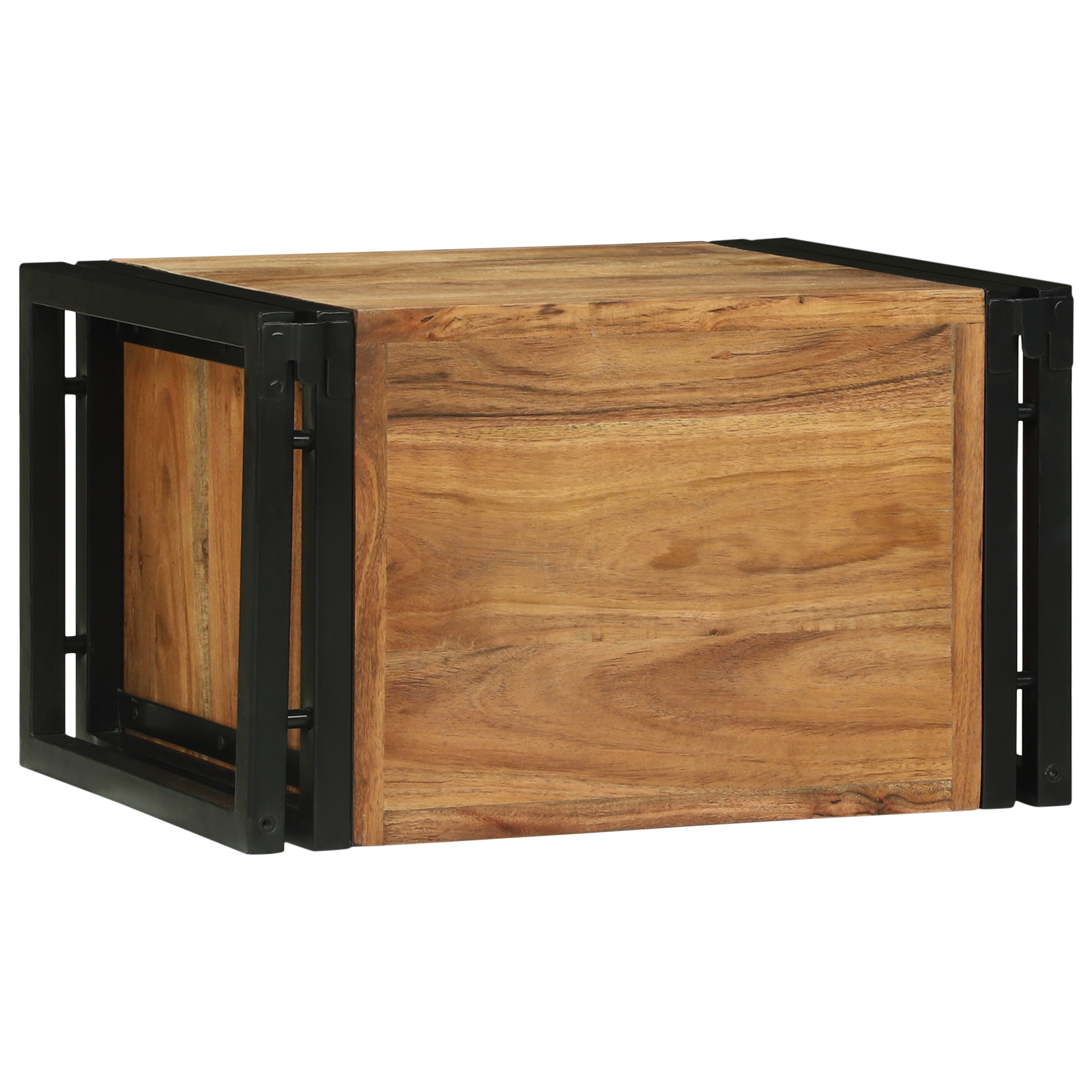 Bor állvány 46x35x27.5 cm tömör akácfa