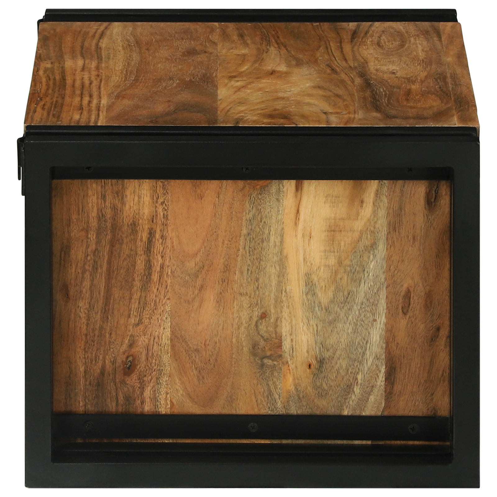 Bor állvány 46x35x27.5 cm tömör akácfa