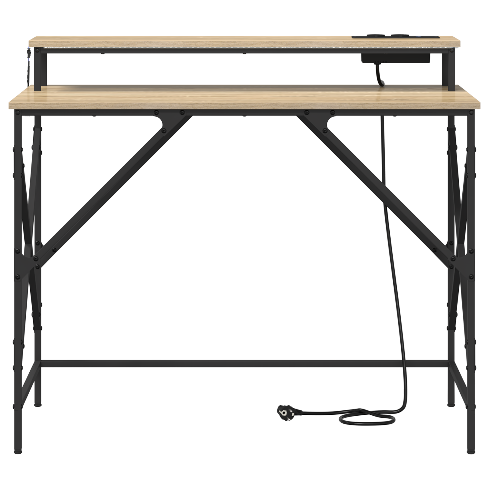 Asztal sonoma tölgy 100 x 50 x 86.5 cm faanyag Asztal sonoma tölgy 100 x 50 x 86.5 cm faanyag