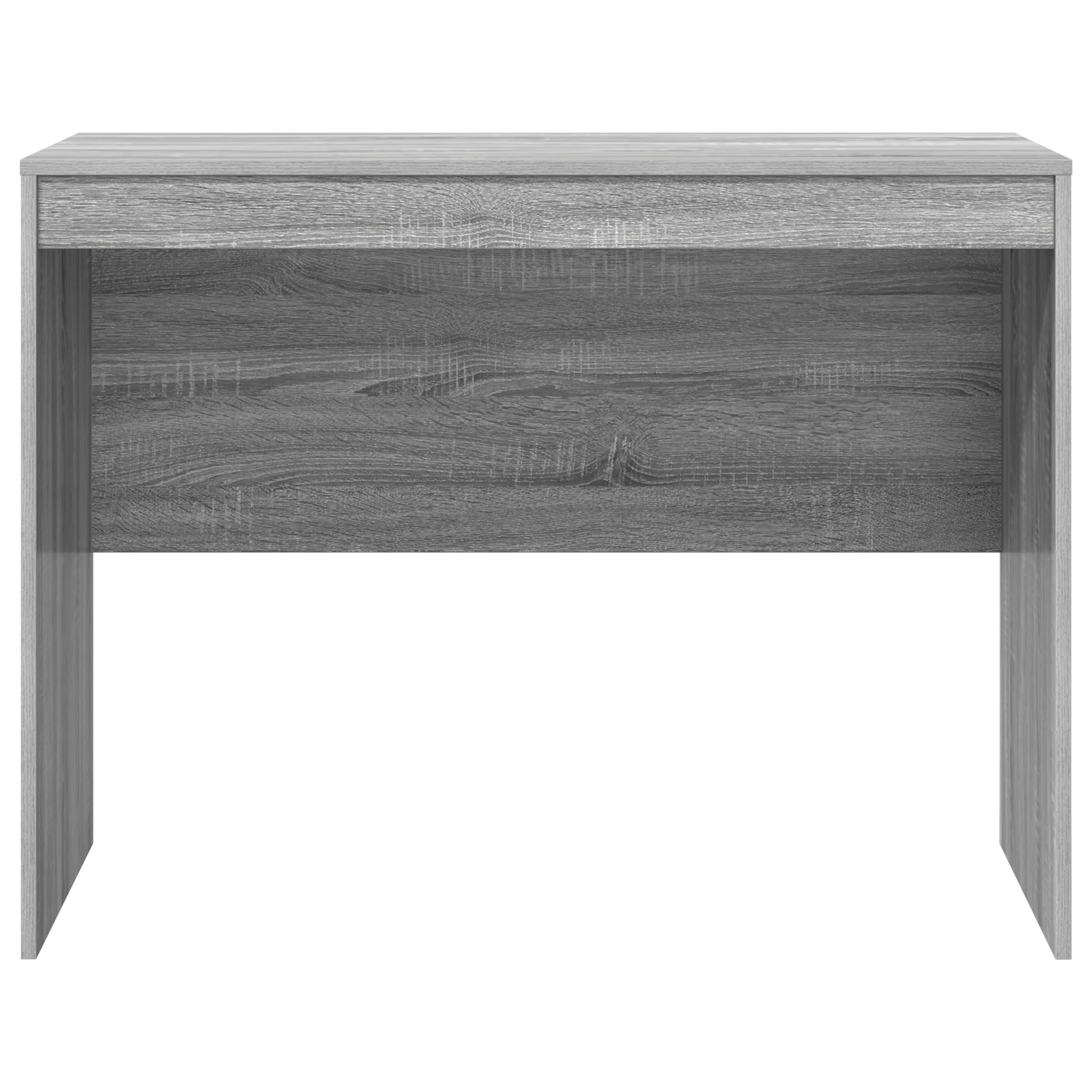Íróasztal szürke sonoma mdf, furnér 100 x 50 x 76 cm tartós