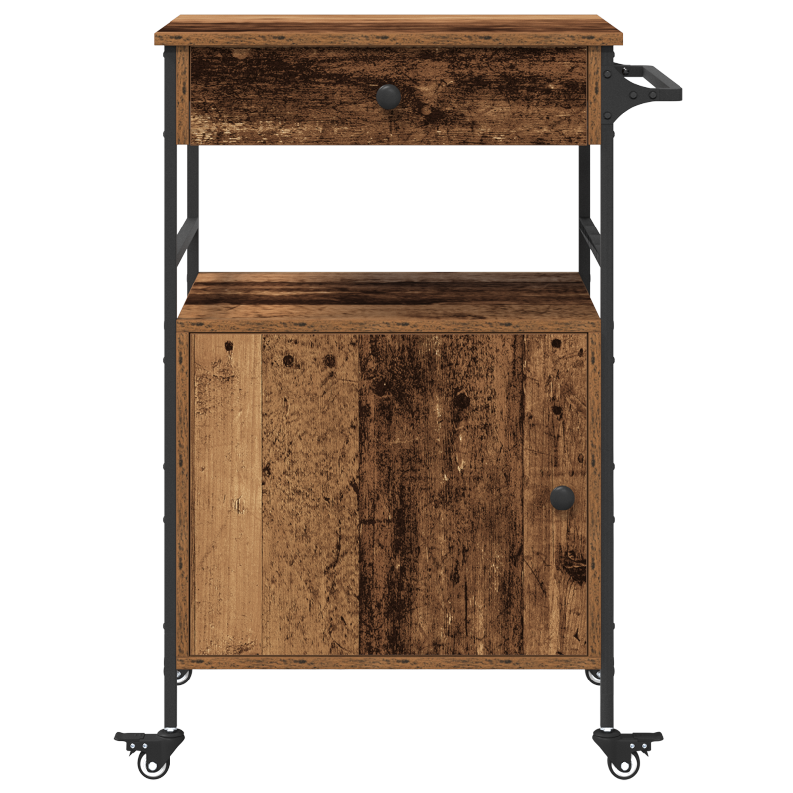 Konyhai kocsi öreg fa 56x43x89.5 cm pektáfa Konyhai kocsi öreg fa 56x43x89.5 cm pektáfa