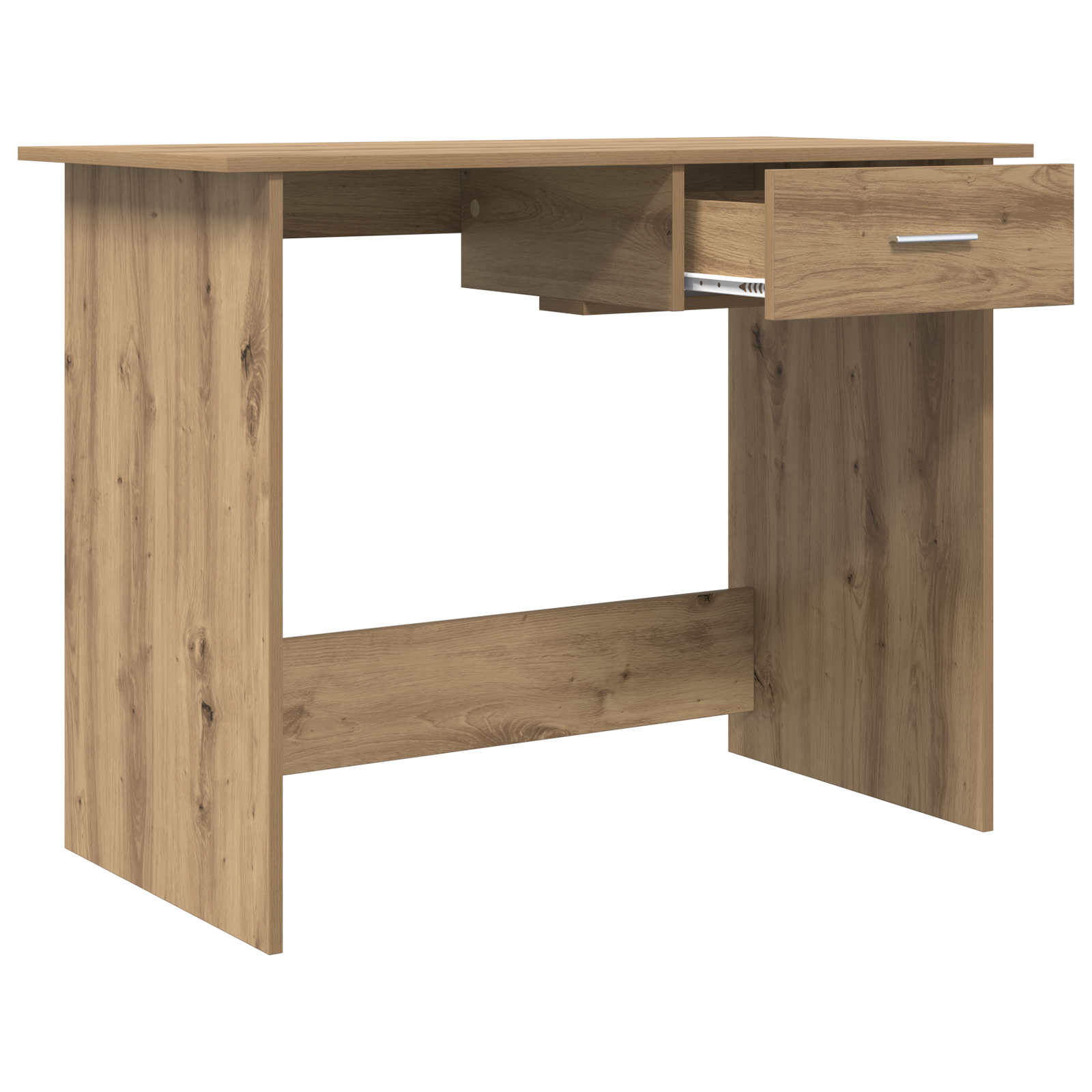 Asztal fiókkal tárolóval kézműves tölgy 100 x 50 x 76 cm faanyag Asztal fiókkal tárolóval kézműves tölgy 100 x 50 x 76 cm faanyag