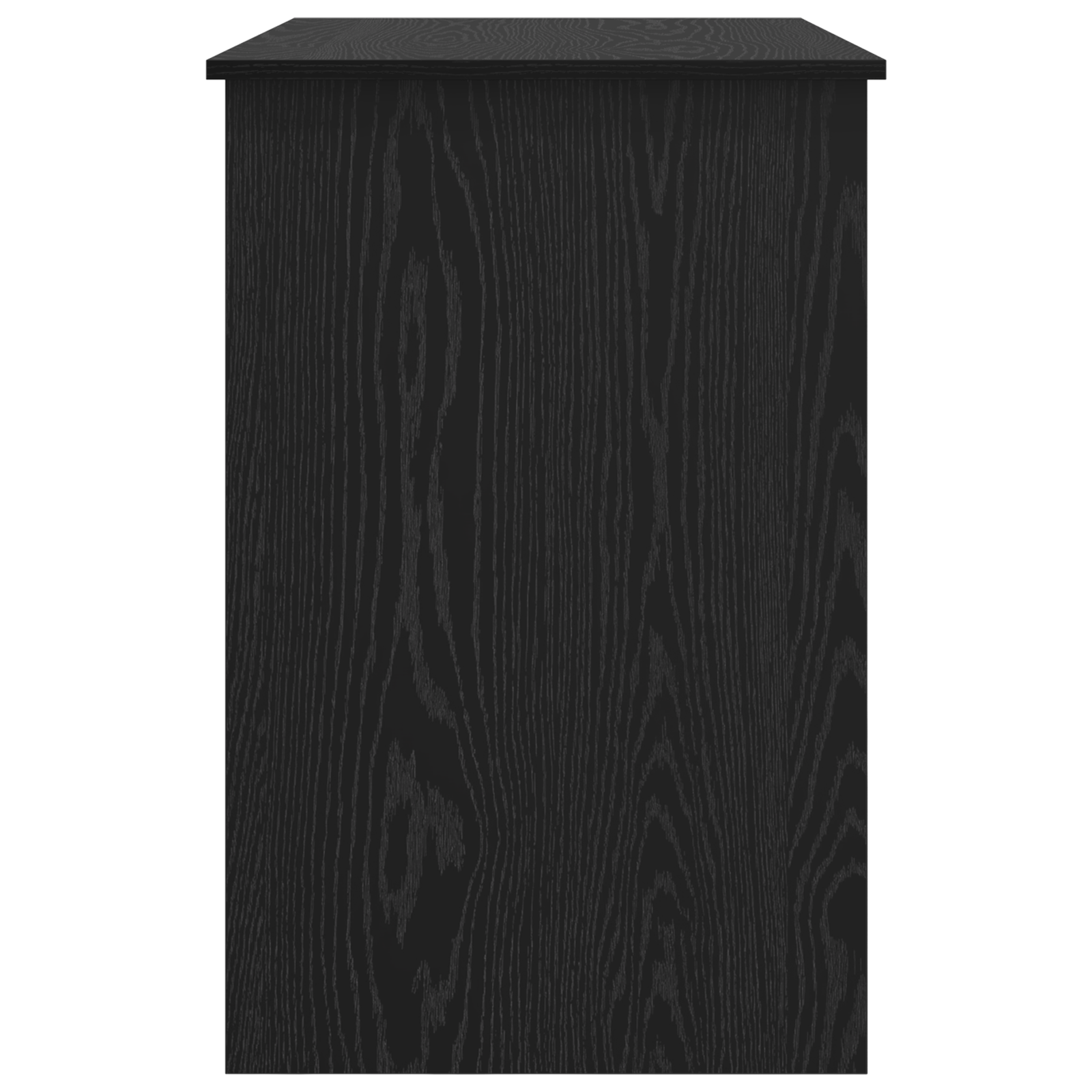 Asztal fiókkal musta tammi 100 x 50 x 76 cm faanyag Asztal fiókkal musta tammi 100 x 50 x 76 cm faanyag