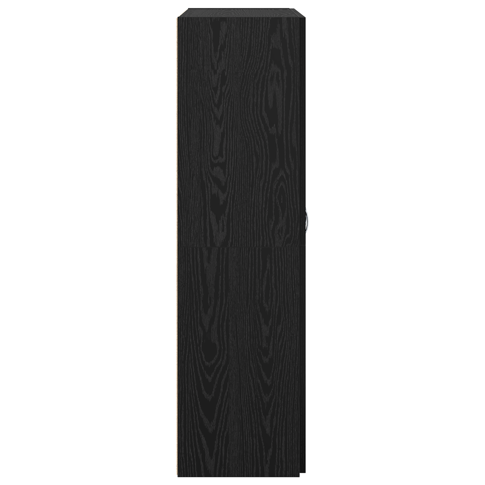 Irodai szekrény polcokkal tárolóval ajtóval musta tammi 60 x 32 x 115 cm faanyag