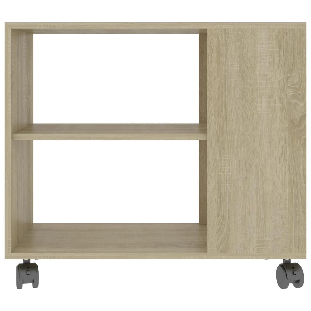 Sonomatölgy színű forgácslap tálalóasztal 70 x 35 x 55 cm Sonomatölgy színű forgácslap tálalóasztal 70 x 35 x 55 cm