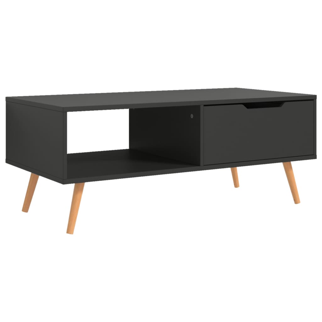 Szürke forgácslap dohányzóasztal 100 x 49,5 x 43 cm Szürke forgácslap dohányzóasztal 100 x 49,5 x 43 cm