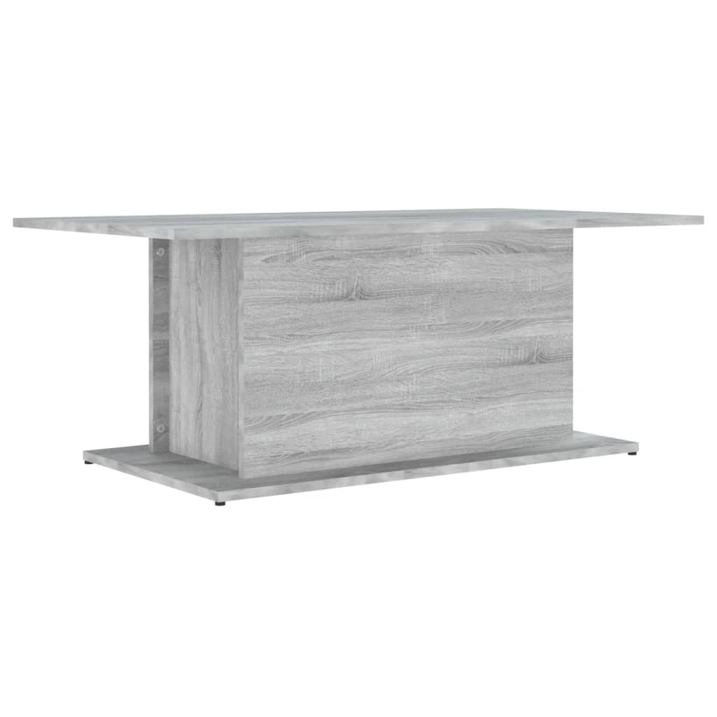 Szürke sonoma színű forgácslap dohányzóasztal 102x55,5x40 cm Szürke sonoma színű forgácslap dohányzóasztal 102x55,5x40 cm