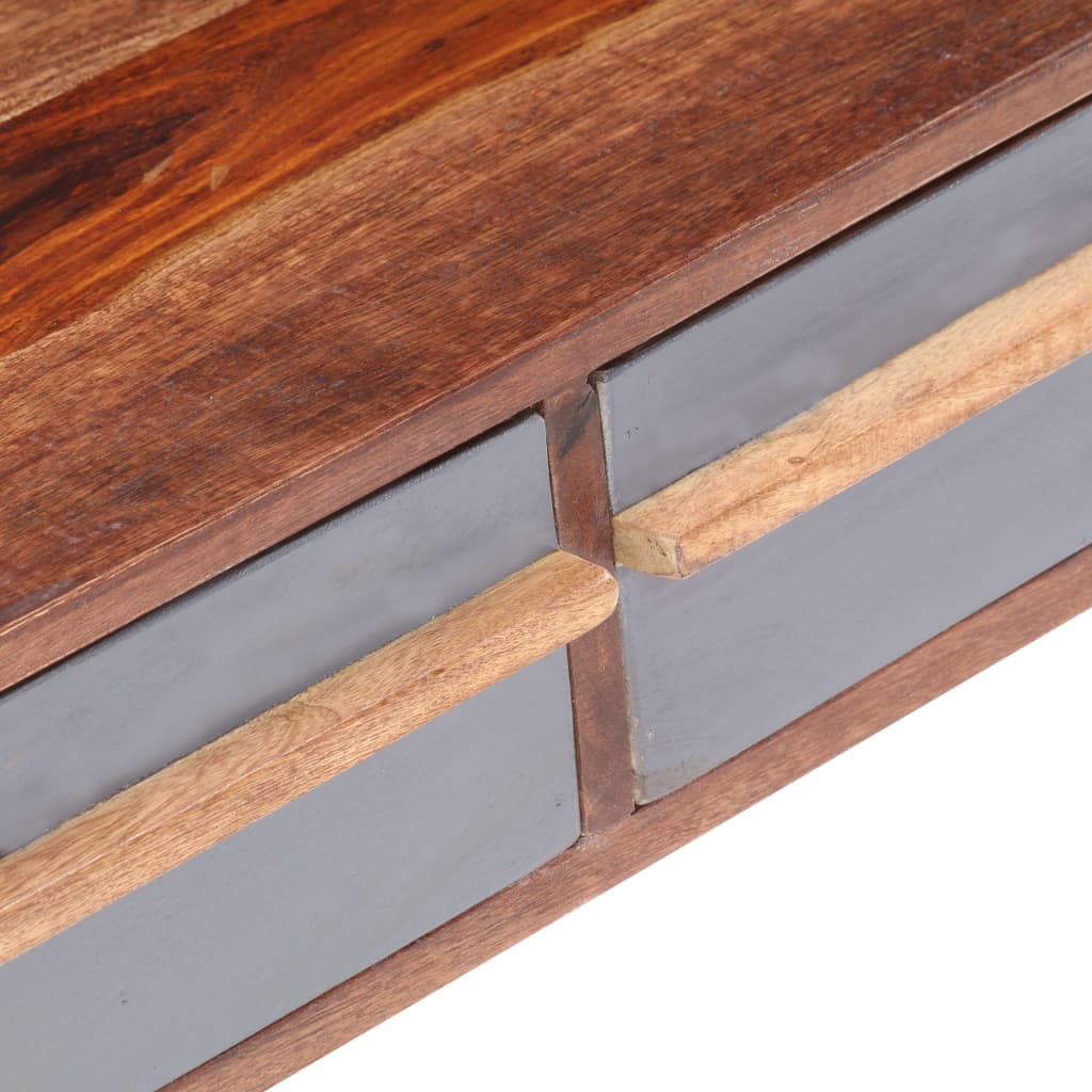 Szürke tömör kelet-indiai rózsafa dohányzóasztal 110x50x40 cm Szürke tömör kelet-indiai rózsafa dohányzóasztal 110x50x40 cm