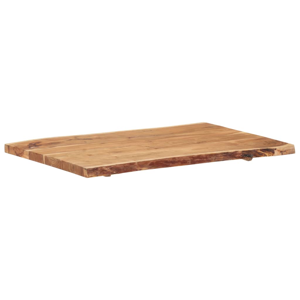 Tömör akácfa asztallap 100 x (50-60) x 3,8 cm Tömör akácfa asztallap 100 x (50-60) x 3,8 cm