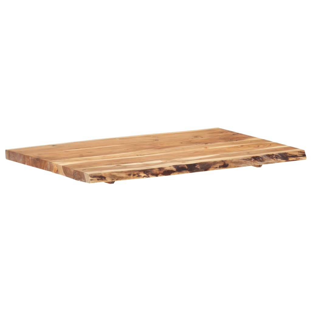 Tömör akácfa asztallap 100 x (50-60) x 3,8 cm Tömör akácfa asztallap 100 x (50-60) x 3,8 cm
