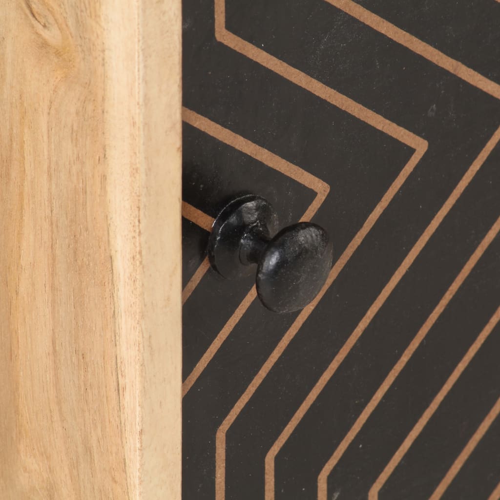 Tömör akácfa éjjeliszekrény 40 x 30 x 50 cm