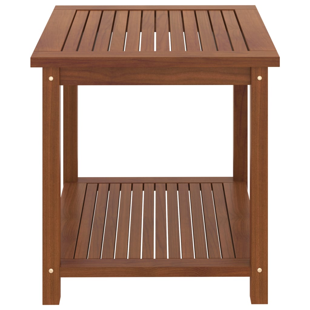 Tömör akácfa kisasztal 45 x 45 x 45 cm