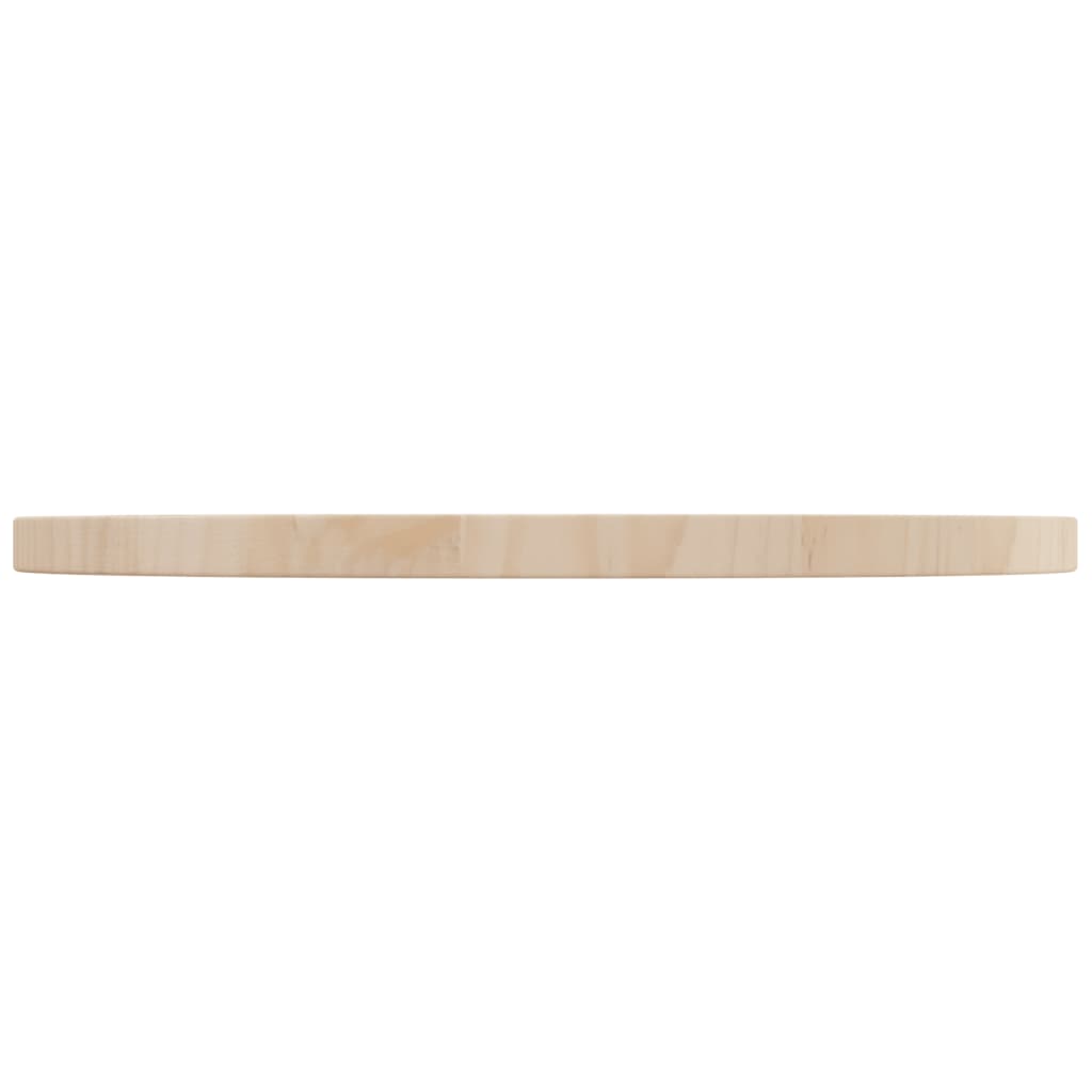 Tömör fenyőfa asztallap ø50 x 2,5 cm