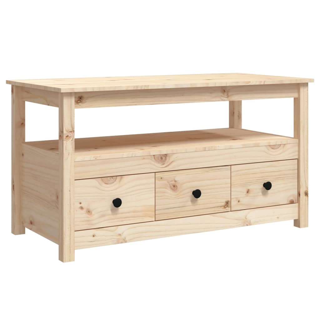Tömör fenyőfa dohányzóasztal 102 x 49 x 55 cm Tömör fenyőfa dohányzóasztal 102 x 49 x 55 cm