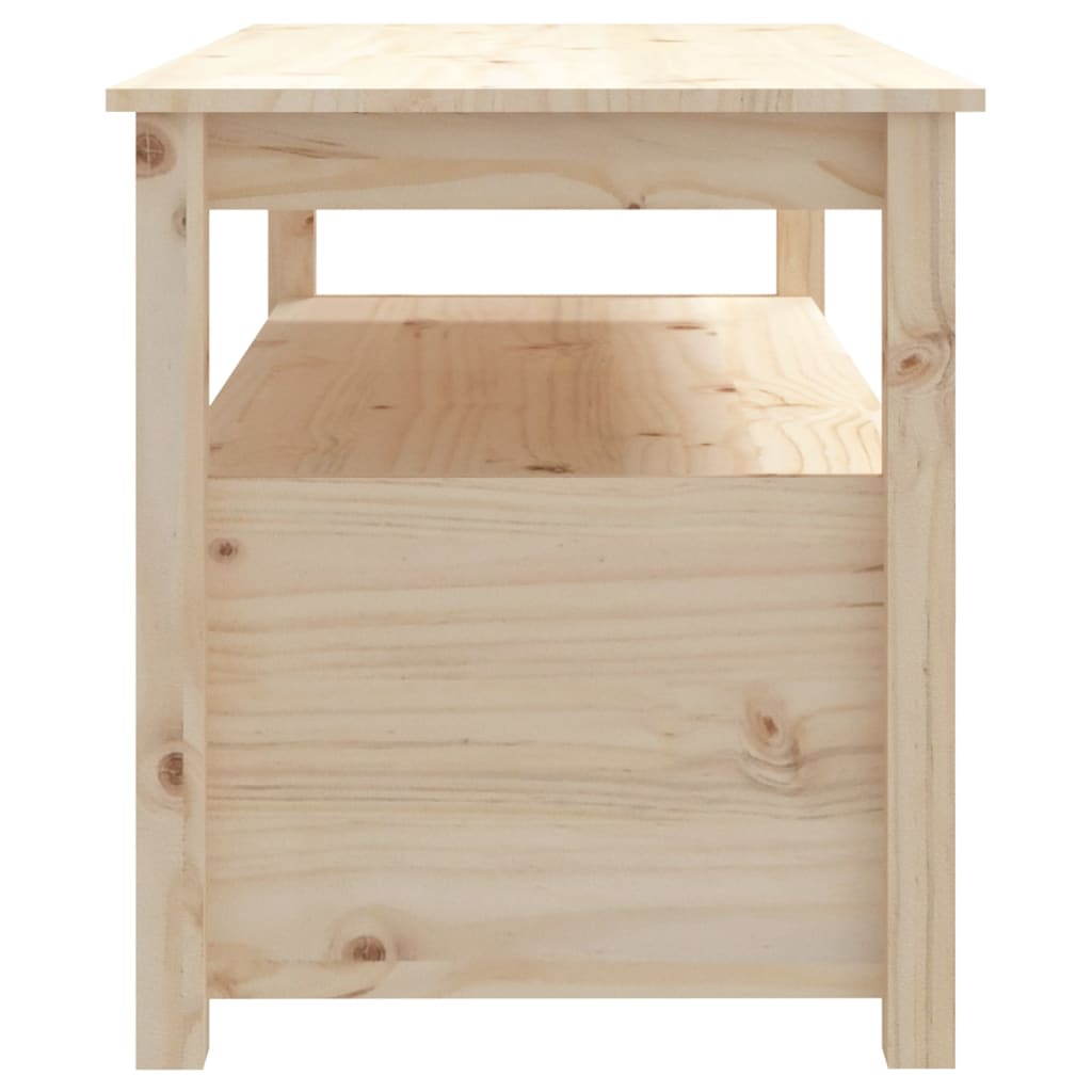 Tömör fenyőfa dohányzóasztal 102 x 49 x 55 cm Tömör fenyőfa dohányzóasztal 102 x 49 x 55 cm
