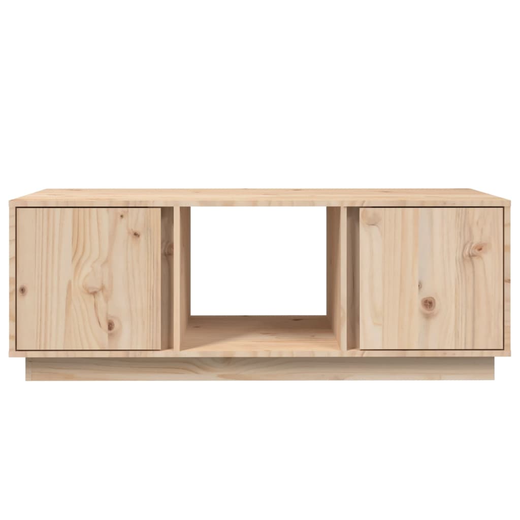 Tömör fenyőfa dohányzóasztal 110 x 50 x 40 cm Tömör fenyőfa dohányzóasztal 110 x 50 x 40 cm