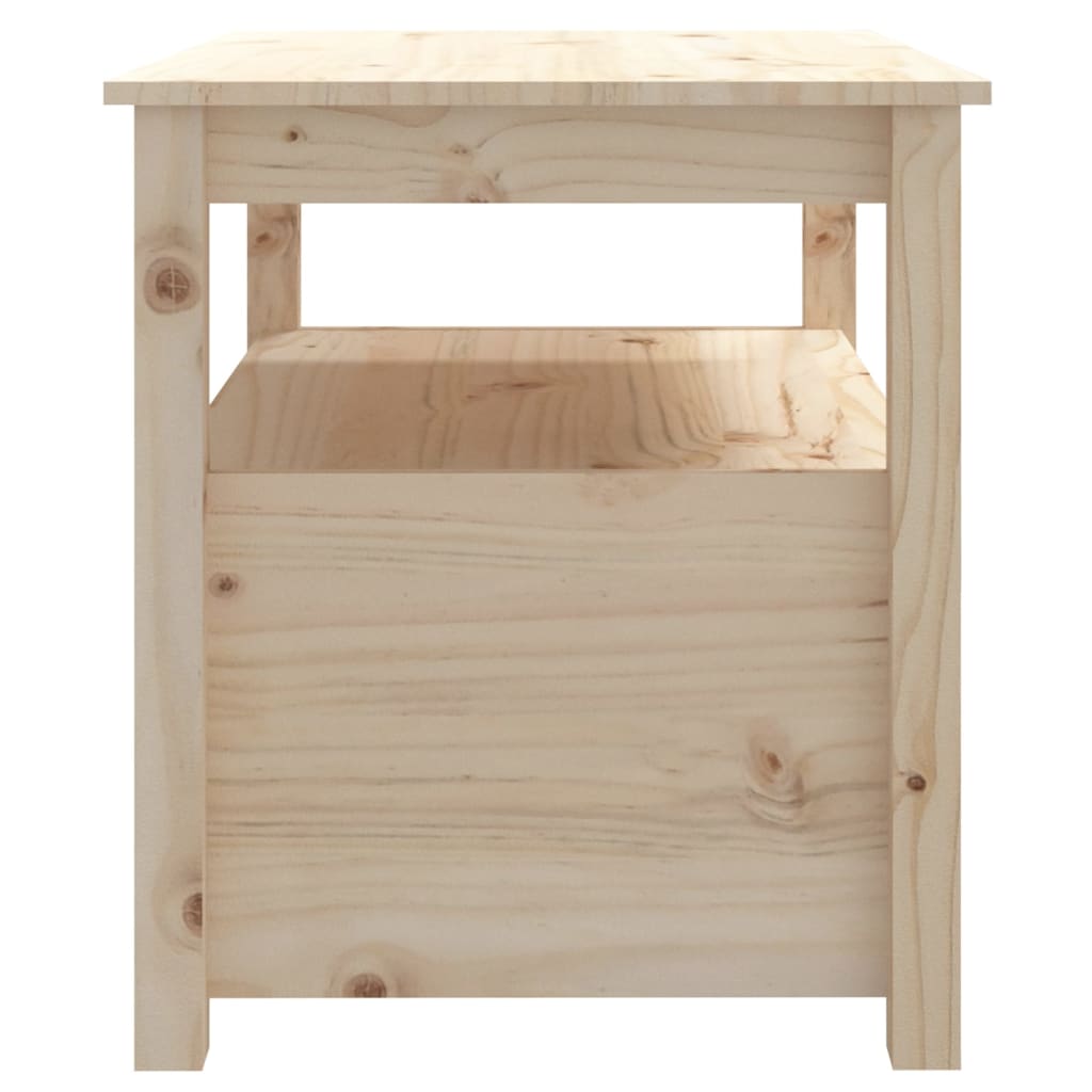 Tömör fenyőfa dohányzóasztal 71 x 49 x 55 cm Tömör fenyőfa dohányzóasztal 71 x 49 x 55 cm