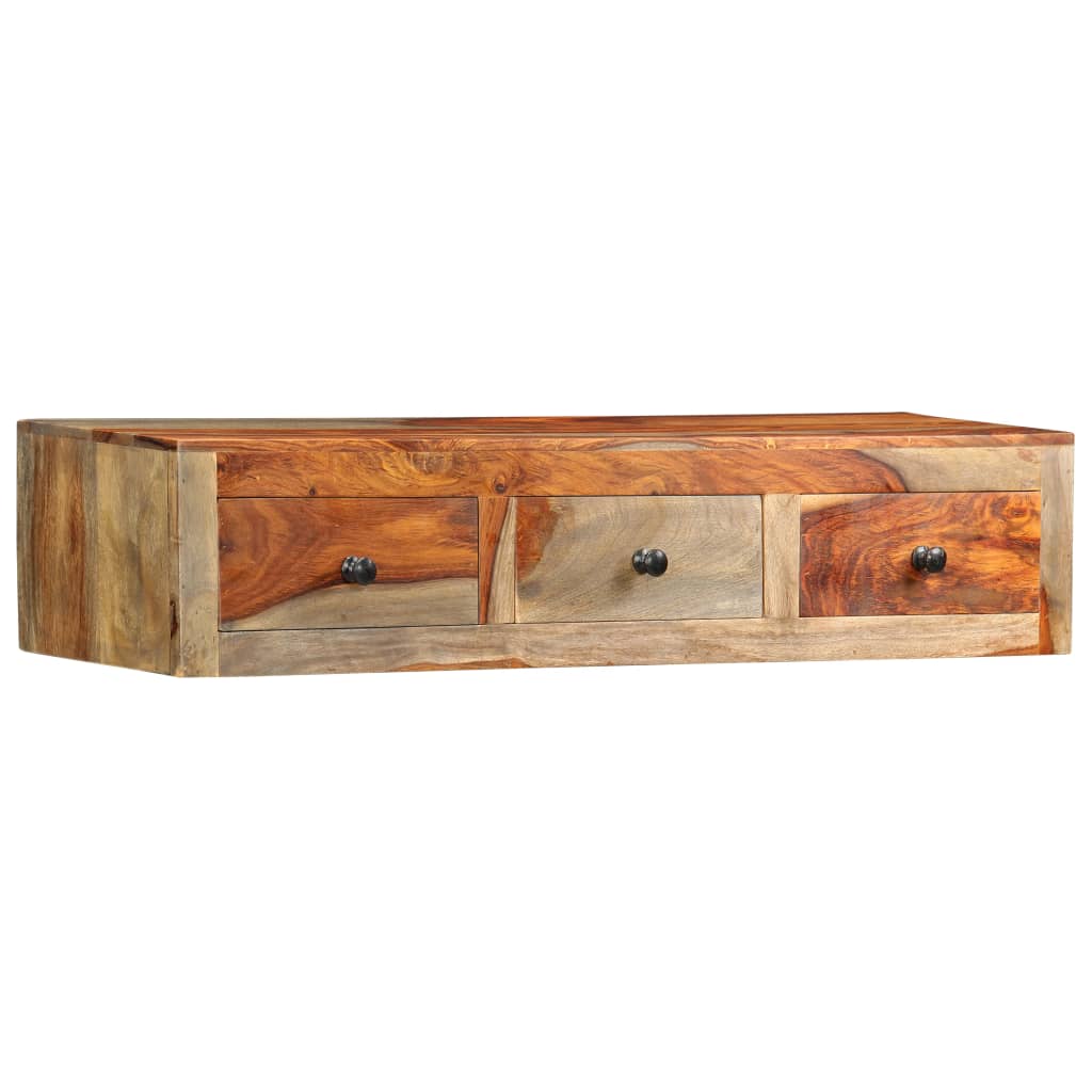 Tömör kelet-indiai rózsafa fali konzolasztal 100 x 25 x 20 cm Tömör kelet-indiai rózsafa fali konzolasztal 100 x 25 x 20 cm