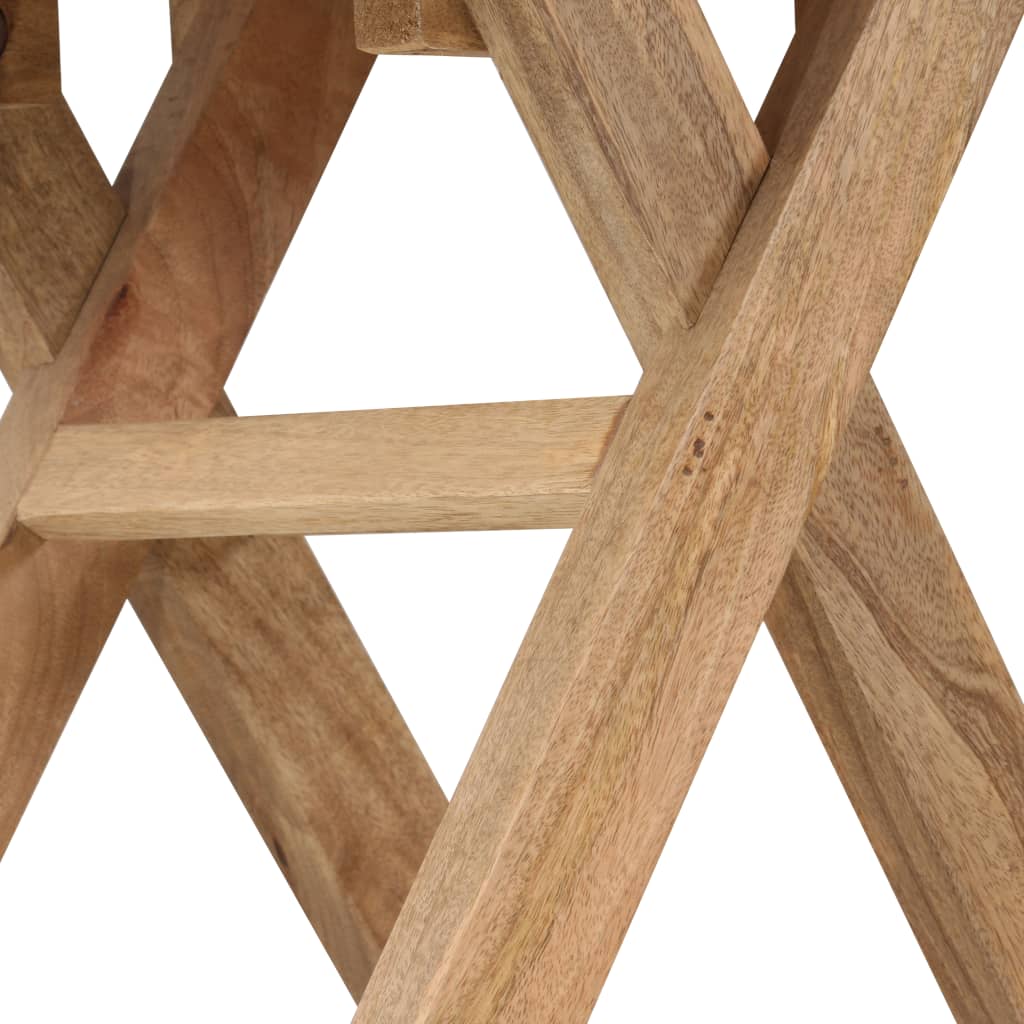 Tömör mangófa kisasztal 65 x 40 x 76 cm