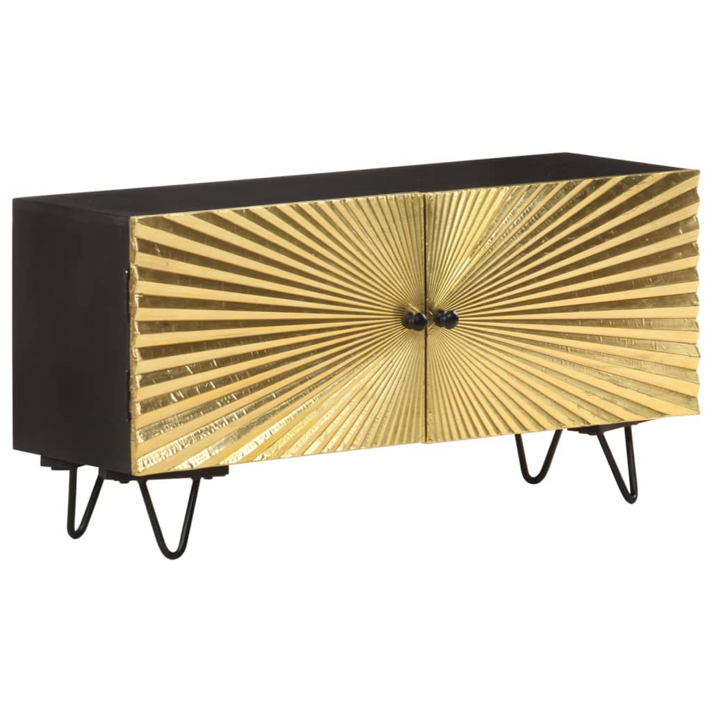 Tömör mangófa tv-szekrény 90 x 30 x 45 cm Tömör mangófa tv-szekrény 90 x 30 x 45 cm