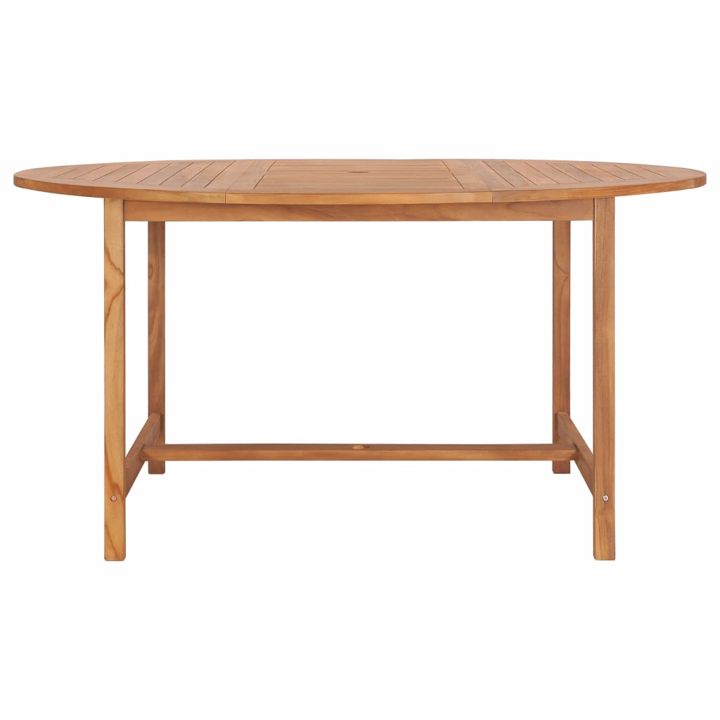 Tömör tíkfa kerti asztal 150 x 76 cm Tömör tíkfa kerti asztal 150 x 76 cm