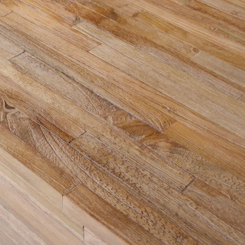 Tömör tíkfa kisasztal 60 x 60 x 38 cm