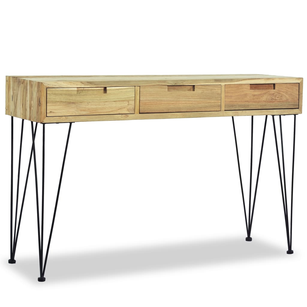 Tömör tíkfa tálalóasztal 120 x 35 x 76 cm Tömör tíkfa tálalóasztal 120 x 35 x 76 cm