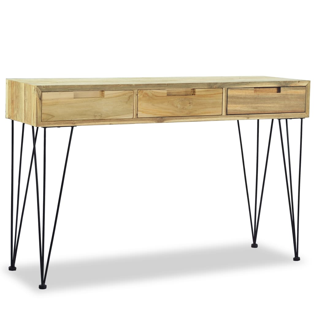 Tömör tíkfa tálalóasztal 120 x 35 x 76 cm Tömör tíkfa tálalóasztal 120 x 35 x 76 cm