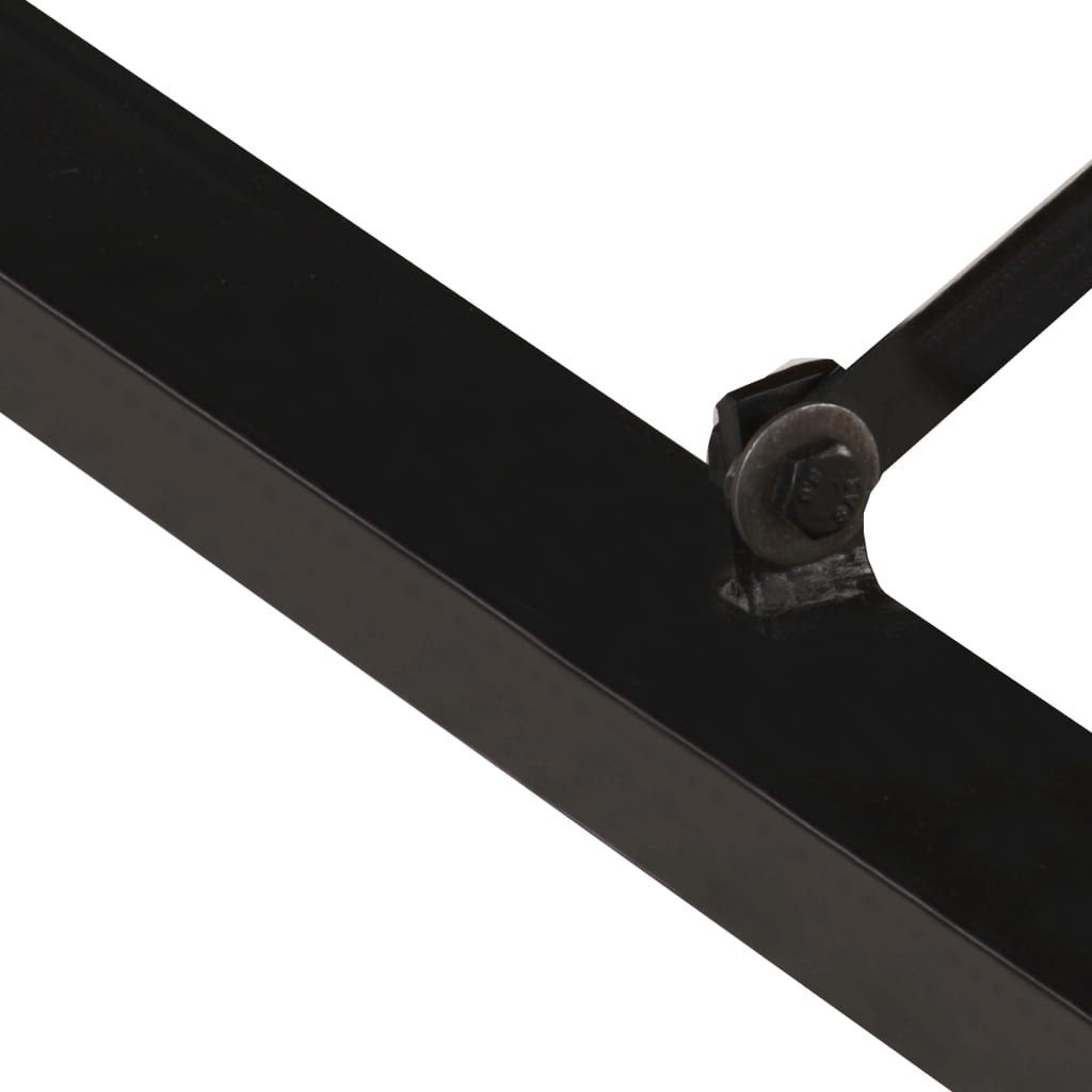 Tömör újrahasznosított fa dohányzóasztal 180 x 90 x 40 cm