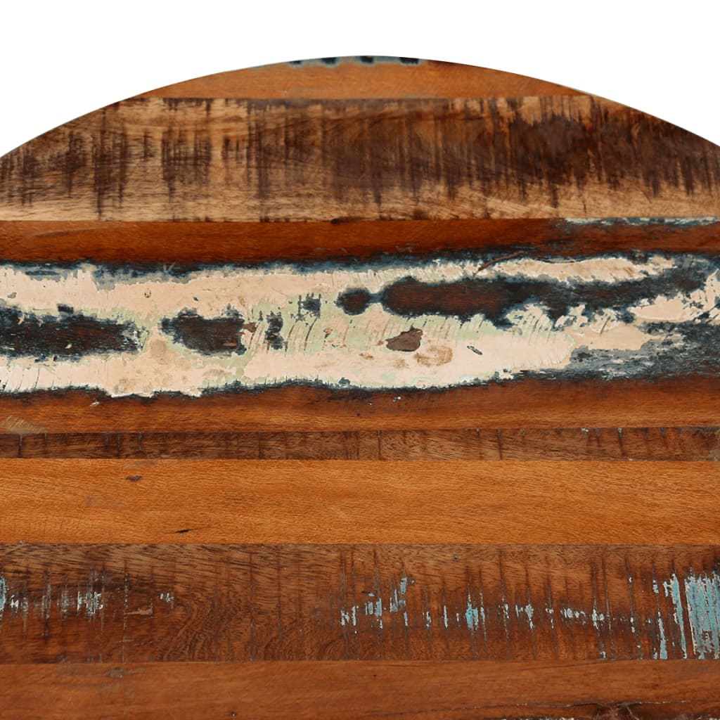 Tömör újrahasznosított fa dohányzóasztal