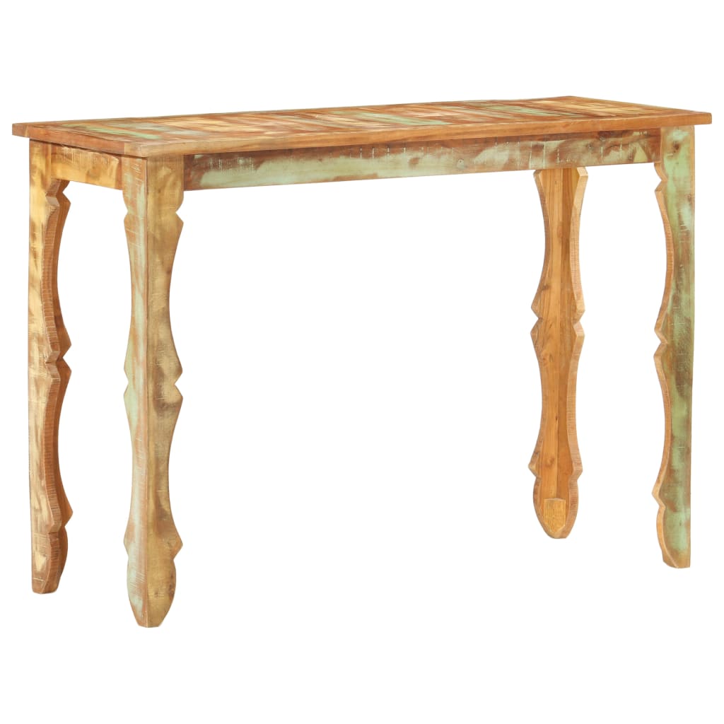 Tömör újrahasznosított fa tálalóasztal 110 x 40 x 76 cm Tömör újrahasznosított fa tálalóasztal 110 x 40 x 76 cm