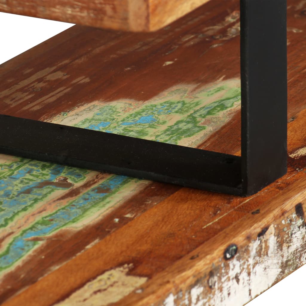 Tömör újrahasznosított fa tv szekrény