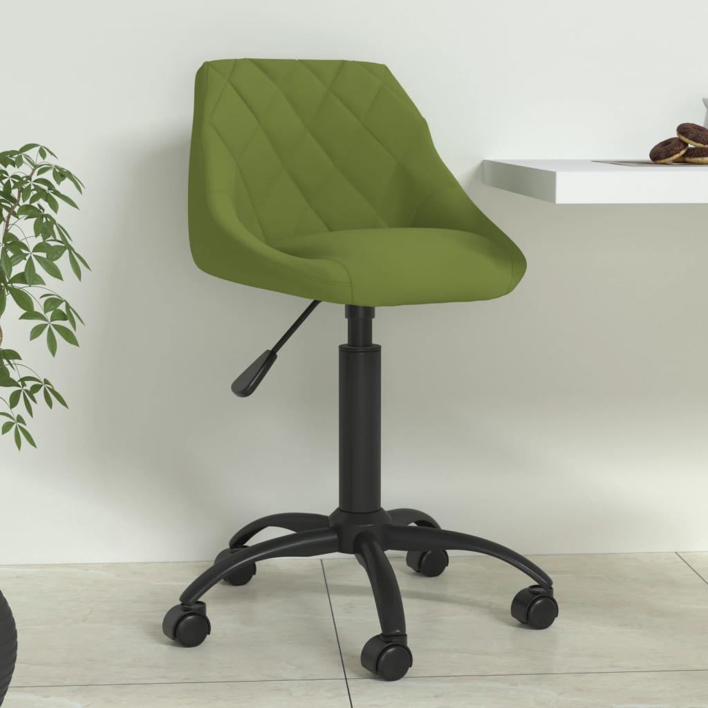 Világoszöld bársony étkezőszék